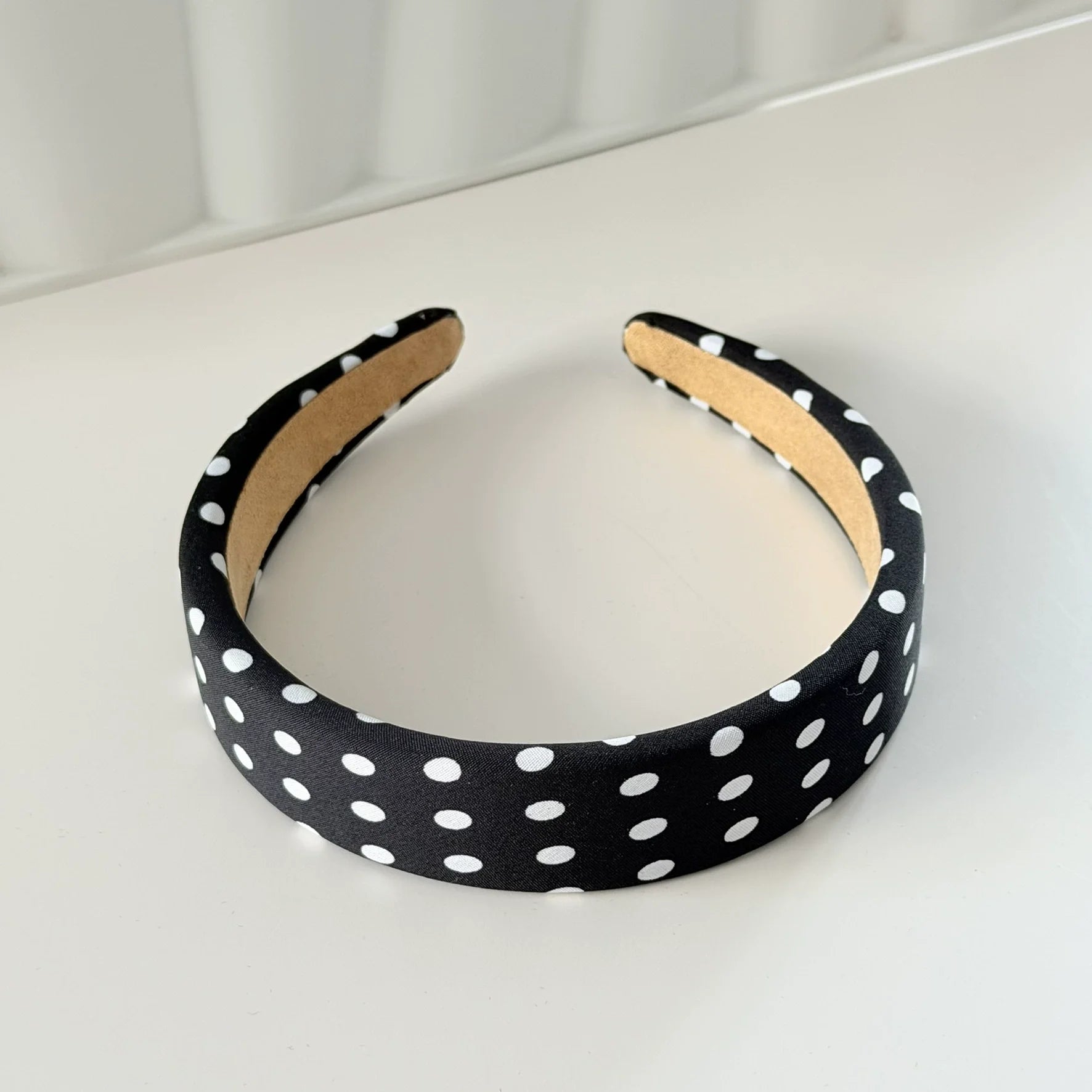Y2K Retro Boho Breeze Wind Dot Stretch Women's Hairbands Korean Ins Fashion Wide Headbands Yoga Sports Dating Hair Accessories
