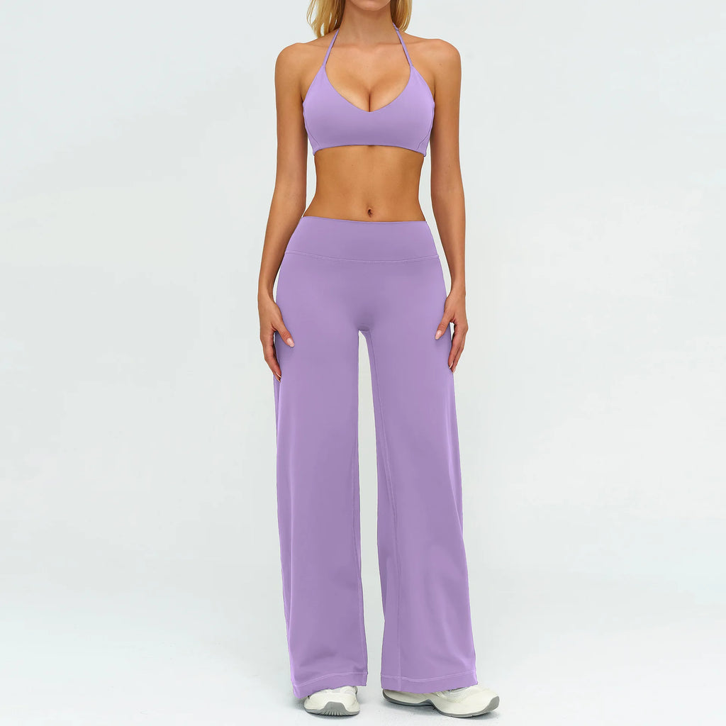 Summer 2 Pieces Yoga Suit Sports Outfits Women Athletic Wear Quick-Dry Gym Set Women Tracksuit Running Workout Bra Yoga Clothing