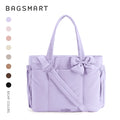 BAGSMART Large Capacity Tote Bag for Women Versatile Commuting Handbag Messenger Multiple Pockets Shoulder Sport Bag