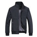 2025 Fashion Spring Jackets Men Casual Solid Color Bomber Jacket Men New in Outwears Baseball Overcoat Clothing Men's Jacket 6XL