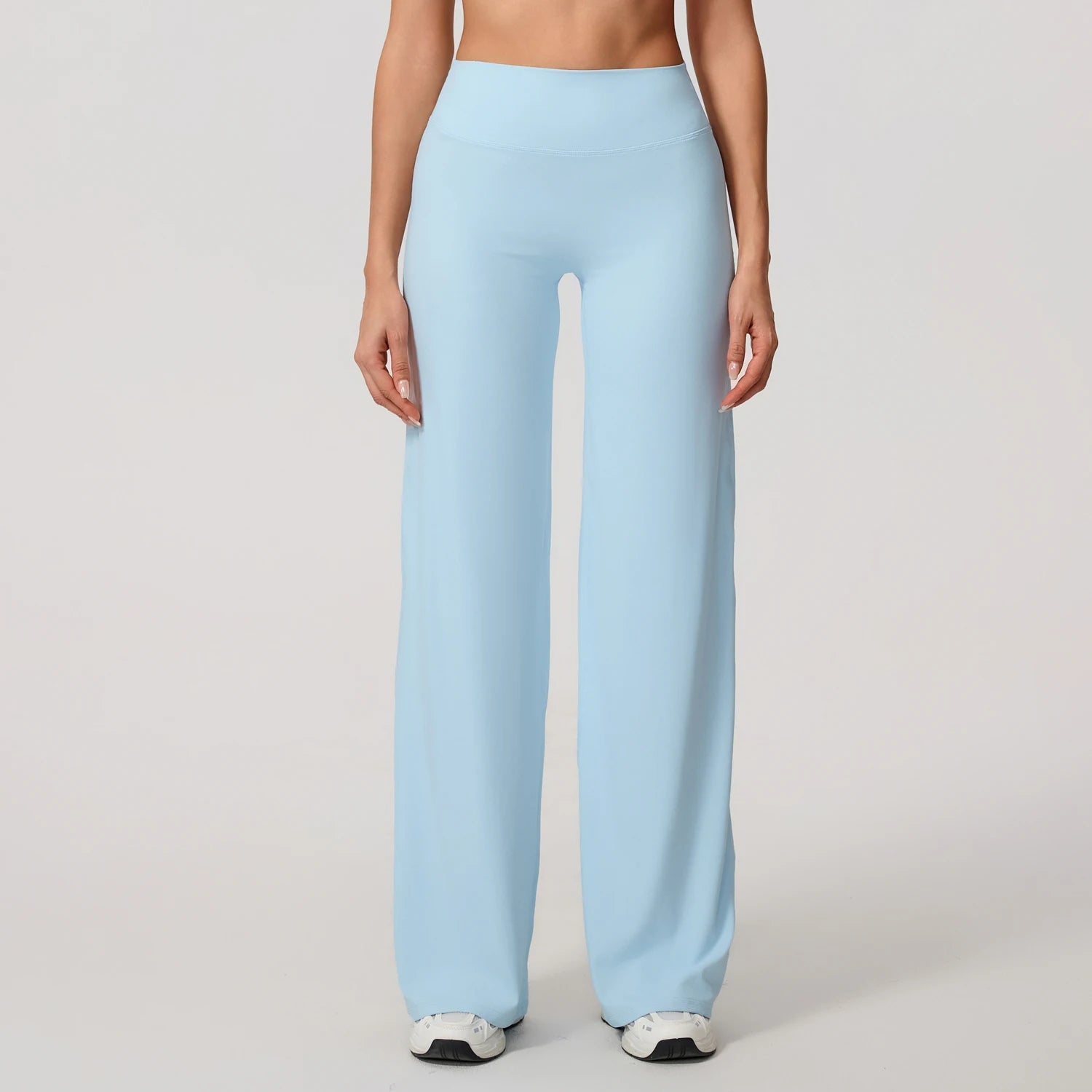 New Summer High Waist Wide-Leg Yoga Joggers Women's Autumn Casual Outdoor Sweatpants Female Straight Tracksuit Bottoms