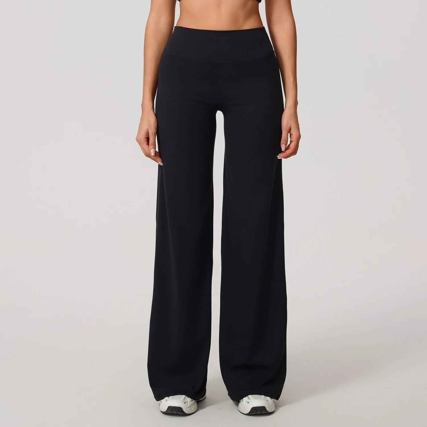 New Summer High Waist Wide-Leg Yoga Joggers Women's Autumn Casual Outdoor Sweatpants Female Straight Tracksuit Bottoms