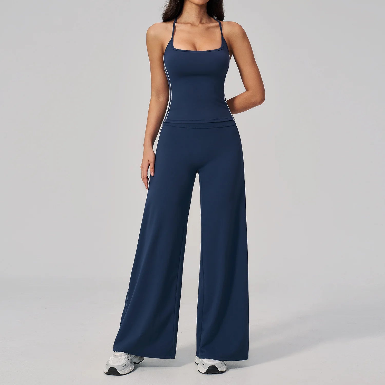 Sport Yoga Set 2PCS Fitness Suit Women Tracksuit Yoga Outfits Gym Clothes Female Short Sleeves Running Workout Set Yoga Clothing