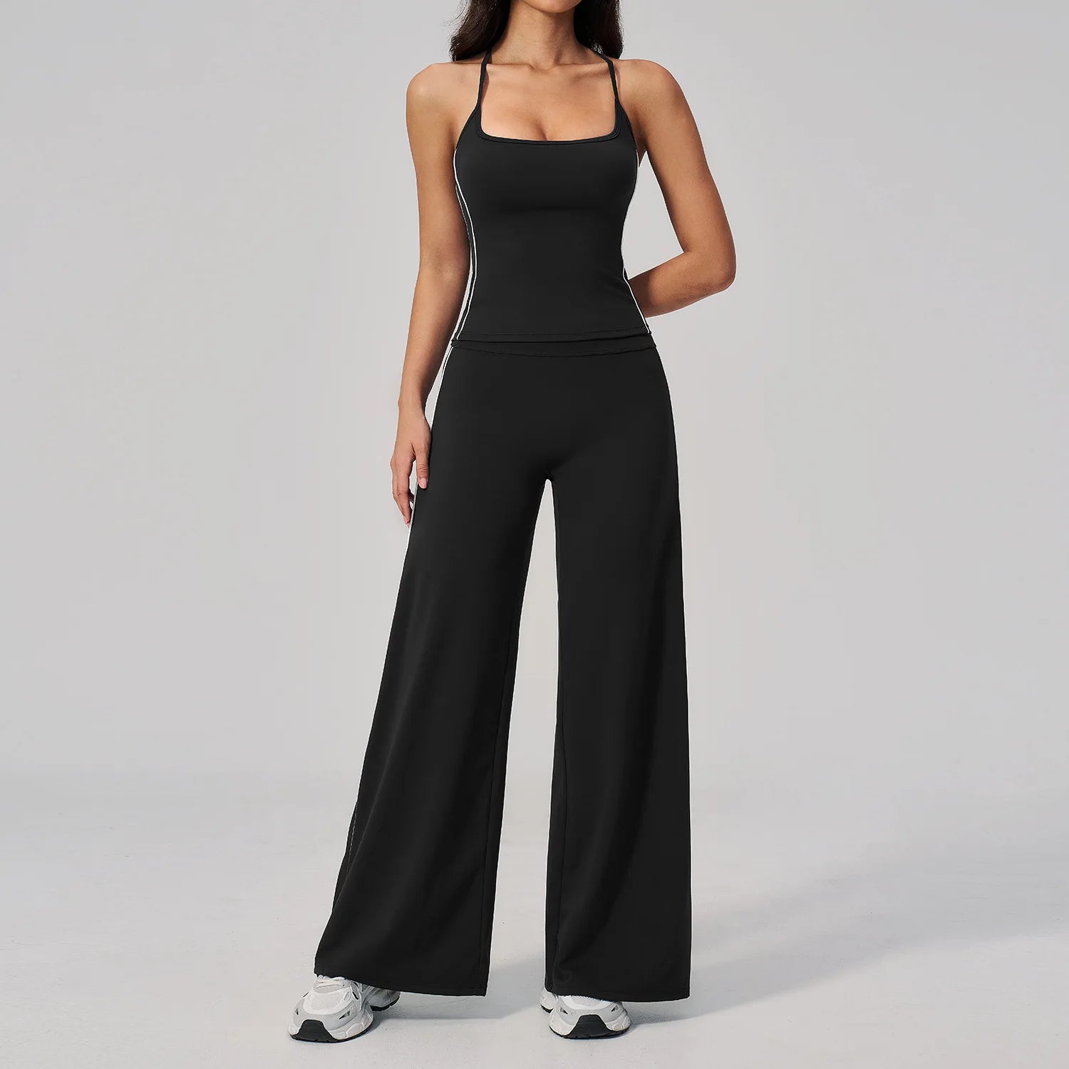 Sport Yoga Set 2PCS Fitness Suit Women Tracksuit Yoga Outfits Gym Clothes Female Short Sleeves Running Workout Set Yoga Clothing
