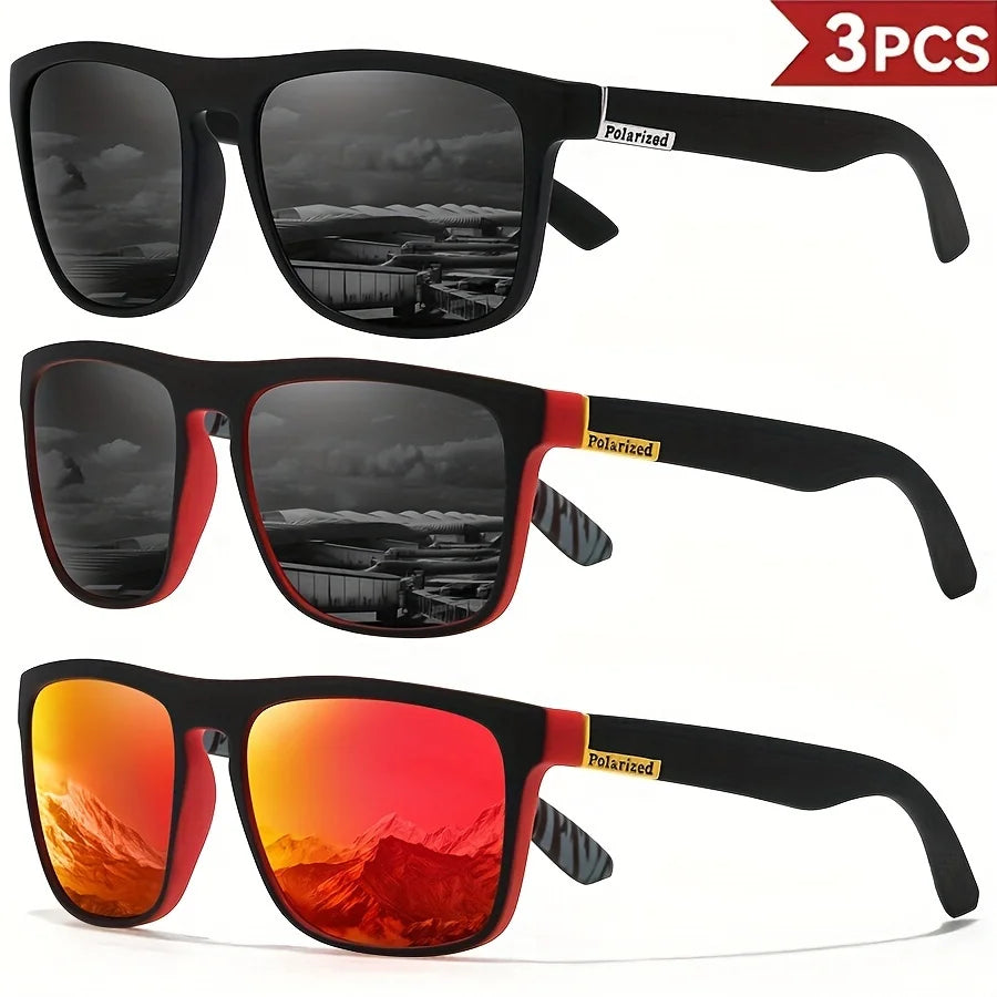 Classical Square Polarized Sports Sunglasses Unisex