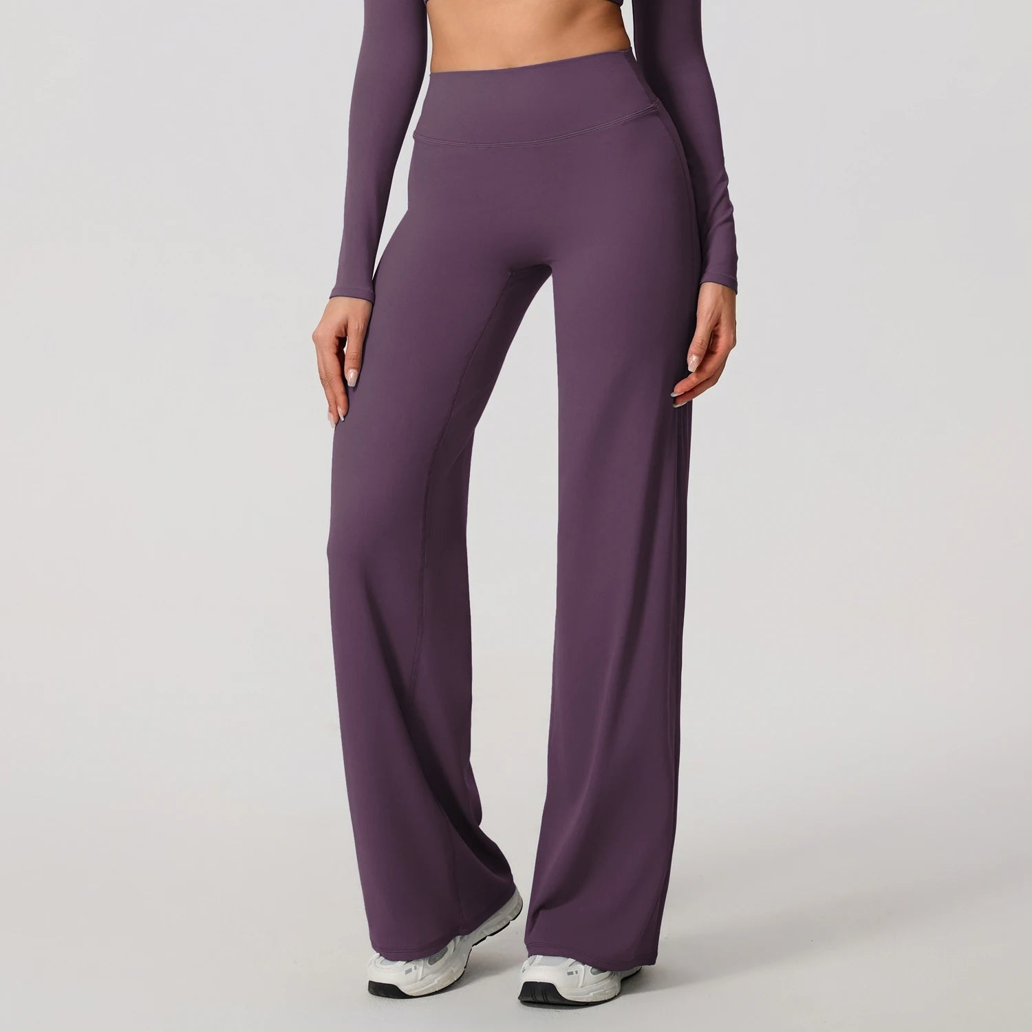 New Summer High Waist Wide-Leg Yoga Joggers Women's Autumn Casual Outdoor Sweatpants Female Straight Tracksuit Bottoms
