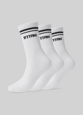 Unisex Half-Crew Socks 3-Pack