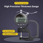 Thickness Gauge Measure Thickness Of Paper Cloth Metal 0.001mm