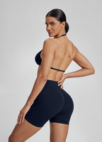 Ultrasculpt Halterneck Backless Strappy Functional Twill K…