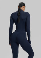 Ultrasculpt Longline Form-Fitting Seamless Thumb Hole Twil…