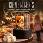 Portable Glass Tabletop Fireplace