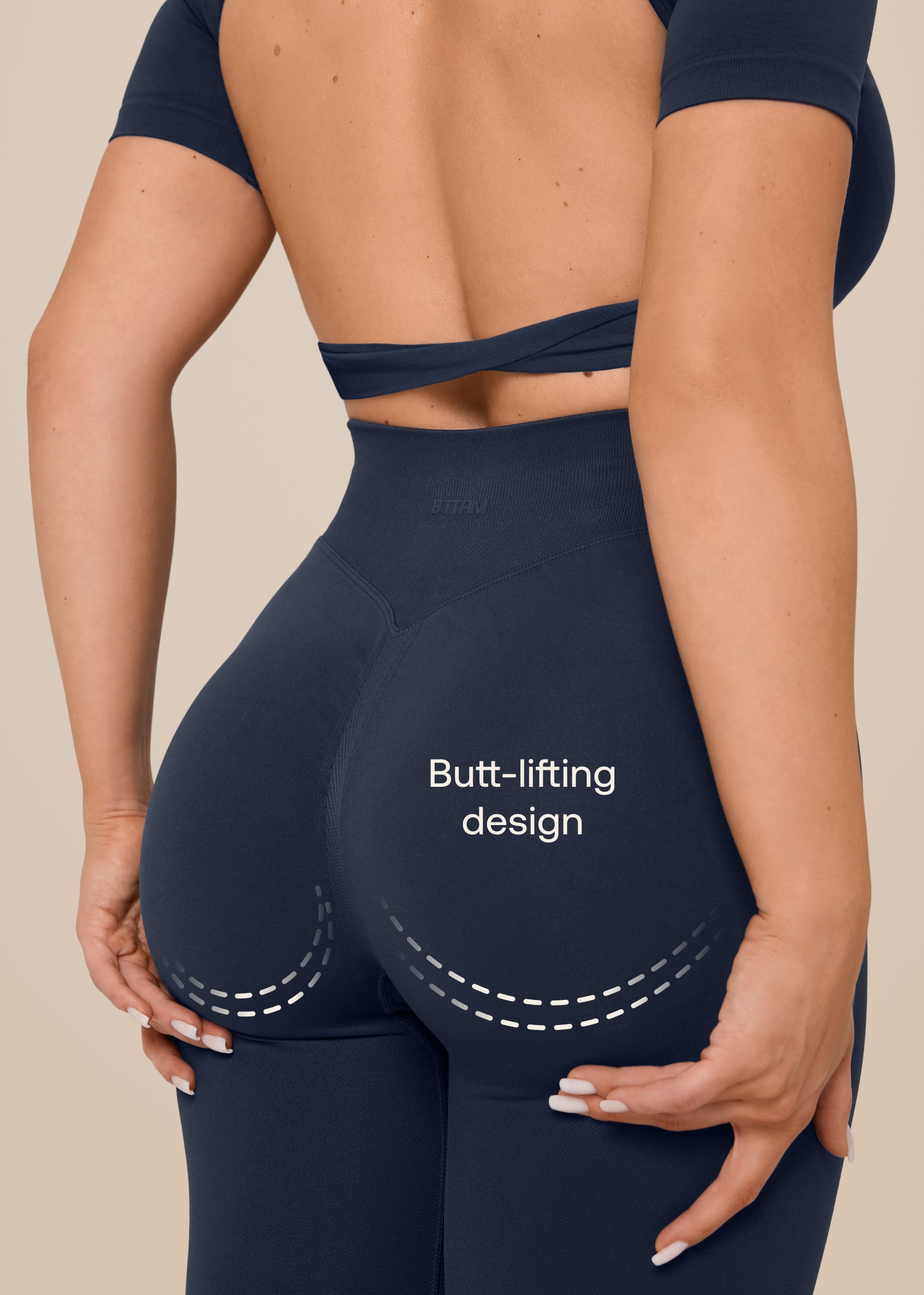 Ultrasculpt High Waisted Butt Lifting Tummy Control Shapin…