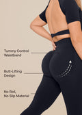 Ultrasculpt High Waisted Butt Lifting Tummy Control Shapin…