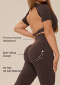 Ultrasculpt High Waisted Butt Lifting Tummy Control Shapin…
