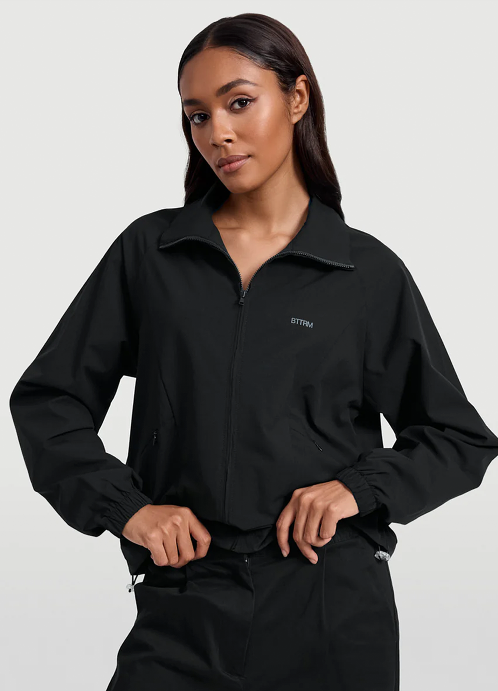 Zip Jacket & Relaxed Tee Set