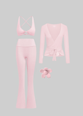 Pilates Wrap & Flare Set
