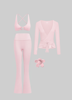 Pilates Wrap & Flare Set