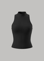 Sculpt Zip Crop Vest