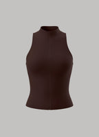 Sculpt Zip Crop Vest